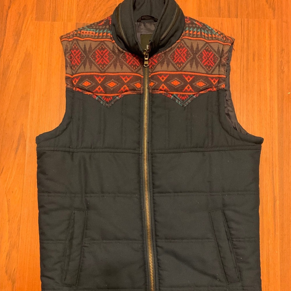 Winter/Fall blue divided vest